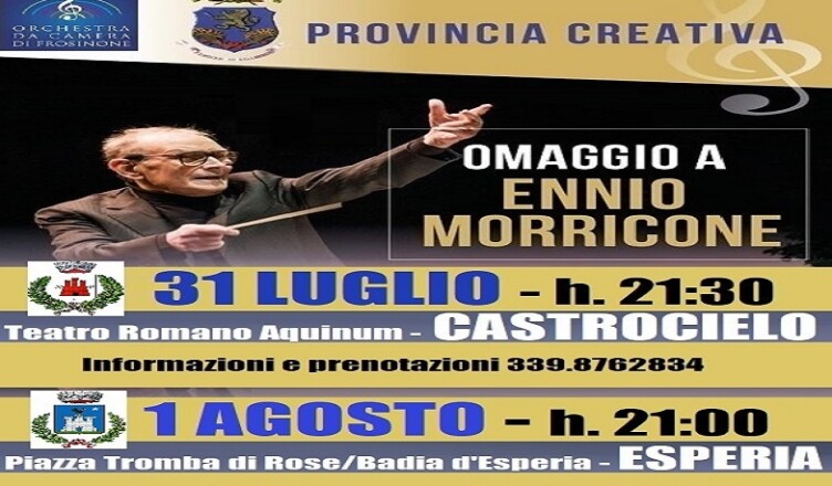 Locandina Morricone