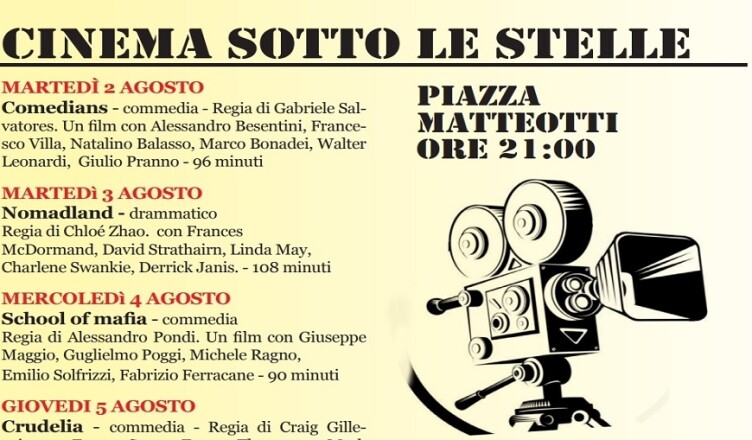 CINEMA SOTTO LE STELLE FER