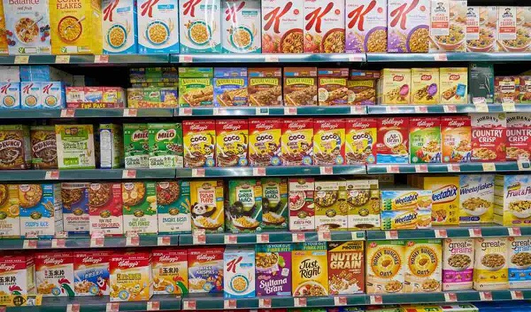 cereali scaffale