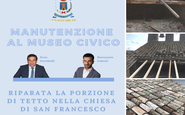 Boville LOCANDINA FB Lavori tetto San Francesco