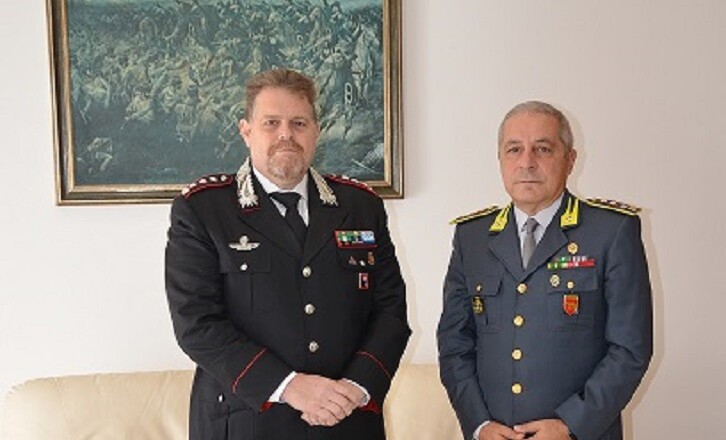 Comando Provinciale CC Frosinone, Foto Visita Comandante Provinciale GdF