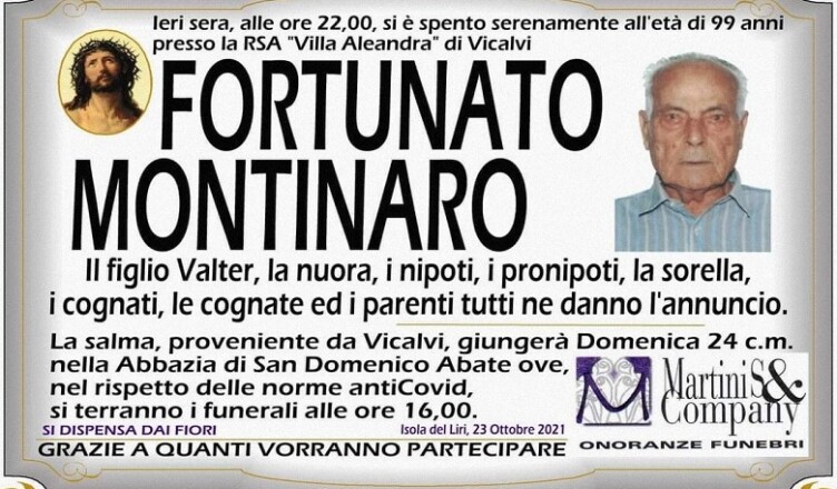 fortunato montinaro