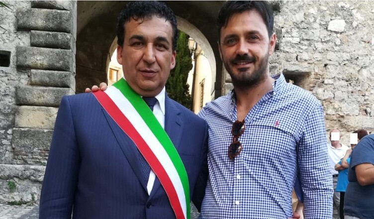 il sindaco enzo perciballi e giacomo iozzi boville