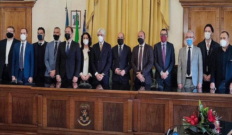 Foto di gruppo nuovo consiglio provinciale fr