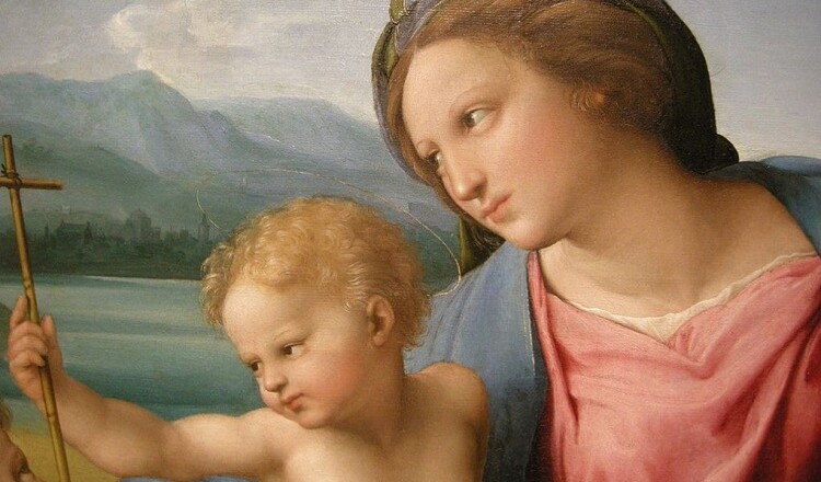 la madonna col bambino