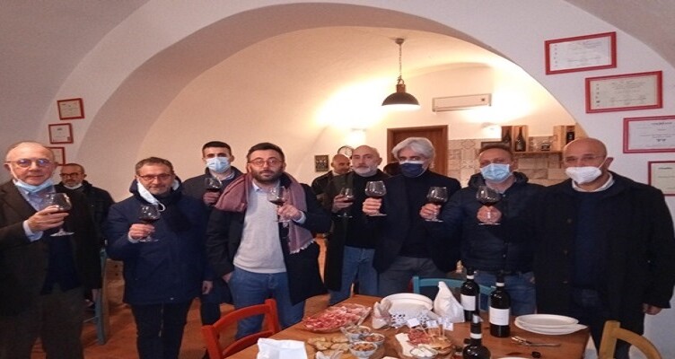 le autorità presenti alla serata degustazione piglio