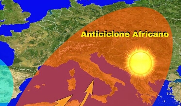 meteo caldo anticiclone-africano