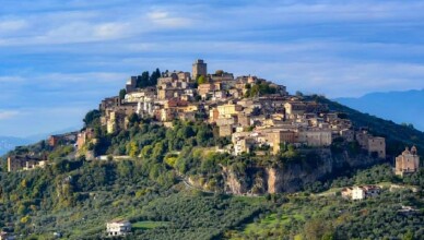 monte san giovanni campano veduta panorama