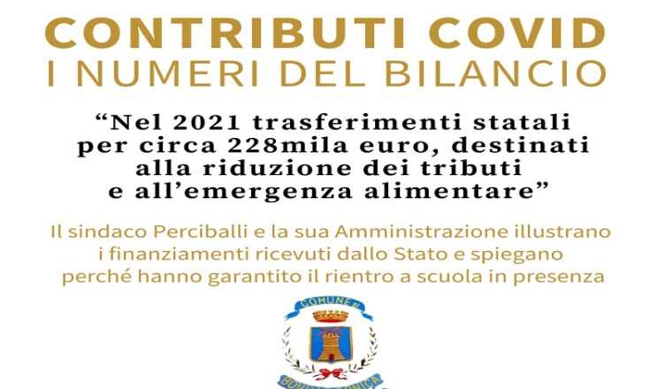 Boville LOCANDINA Contributi Covid e riapertura scuola