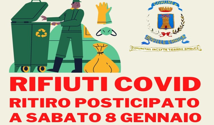 Boville Rifiuti Covid