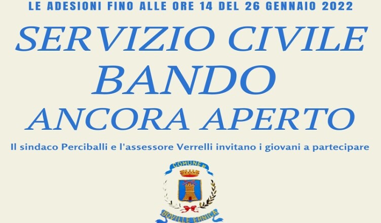 Boville servizio Civile appello giovani