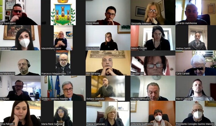 Screenshot_Consiglio comunale cistera 28.01.2022