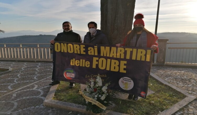 Gioventù Nazionale MSGC RICORDA I MARTIRI DELLE FOIBE