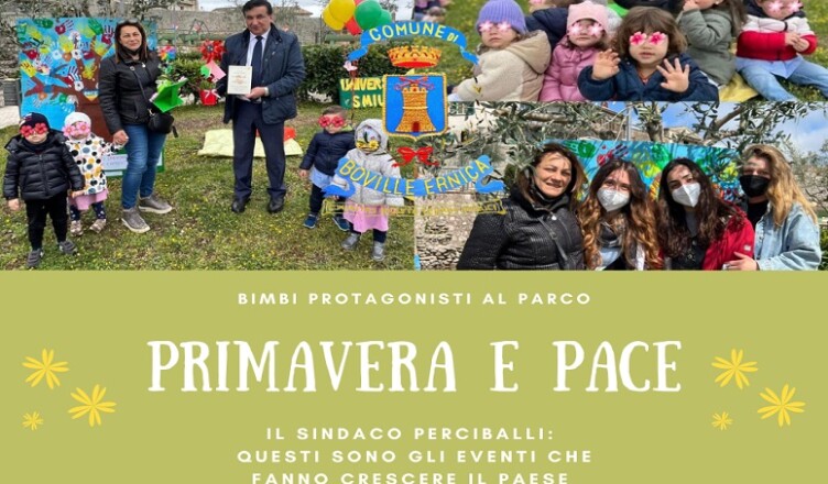 Boville Evento asilo nido parco pubblico