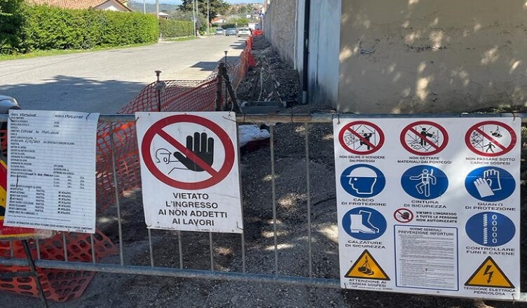 nuovi marciapiedi e riqualificazione del cimitero FR