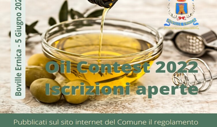 Boville Il Cammino dell'olio Oil Contest