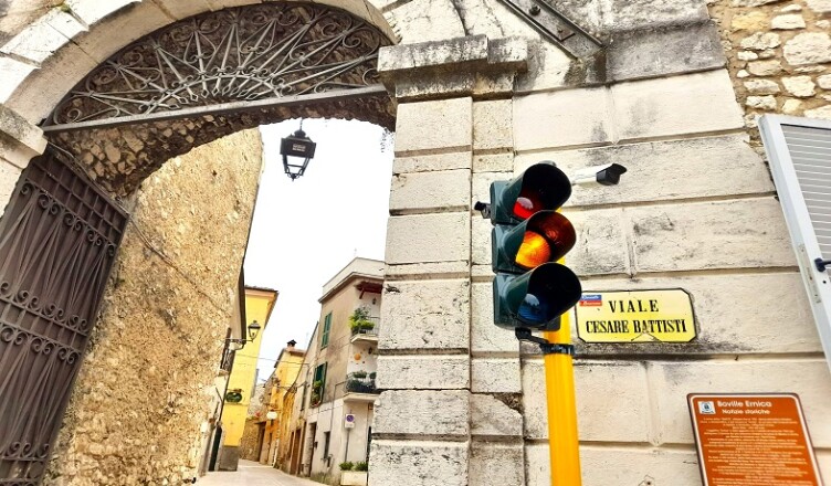 Boville Telecamera semaforo Porta San Nicola..