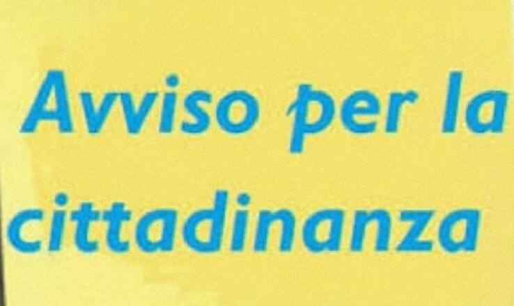 avviso cittadinanza