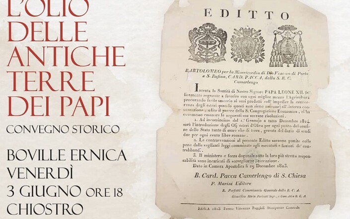 Boville Convegno L'olio delle antiche terre dei Papi