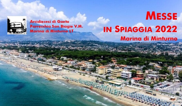 Messe in Spiaggia 2022 MINTURNO