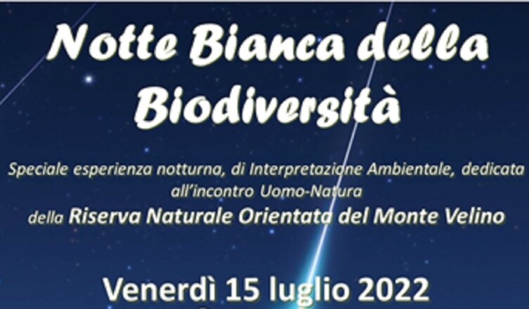 NOTTE BIANCA BIODIVERSITà
