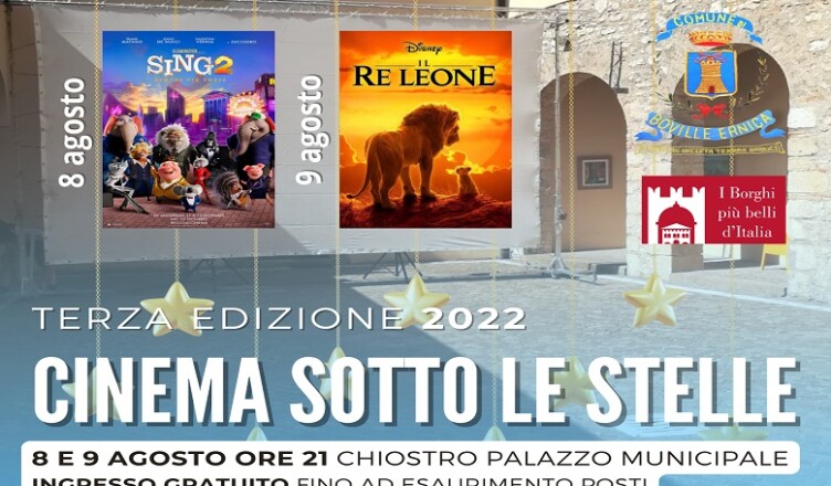 Boville Cinema sotto le stelle III 2022