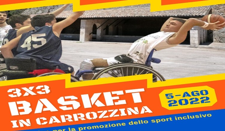 Boville EVENTO Basket in carrozzina