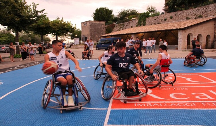 Boville FOTO Basket in carrozzina