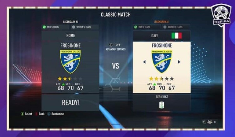 Frosinone Calcio fifa 2023