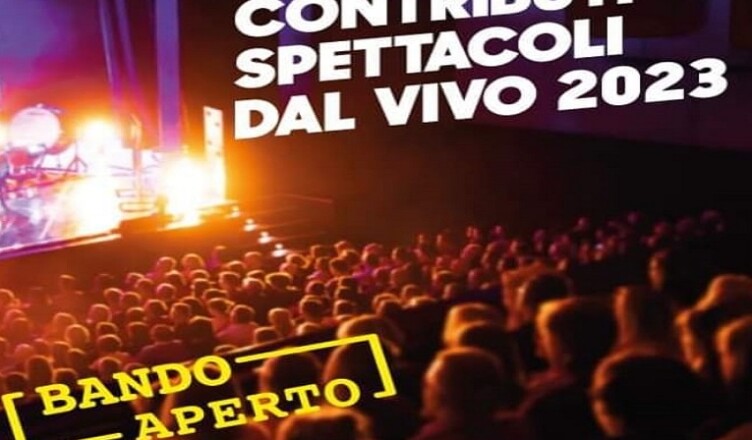 bando contributi spettacolo all'aperto