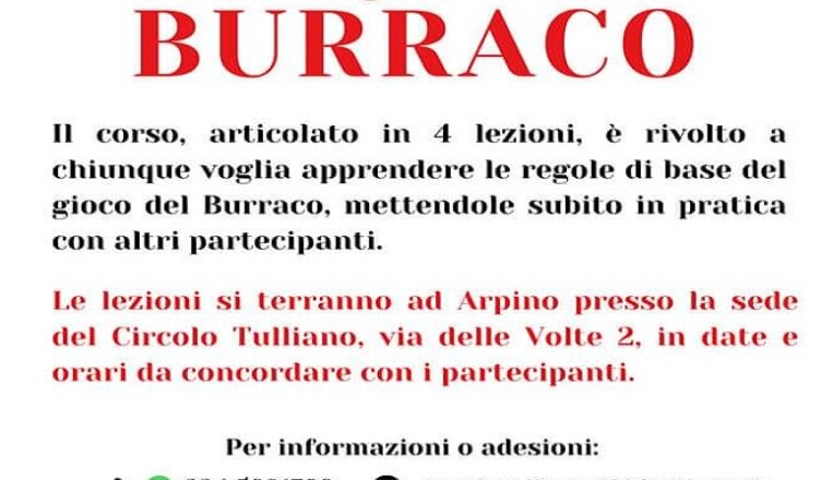 burraco corso