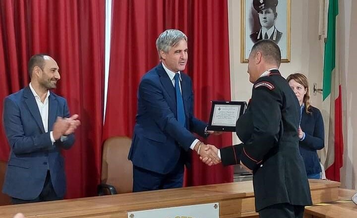 cervaro incontro sindaco C.te Carabinieri