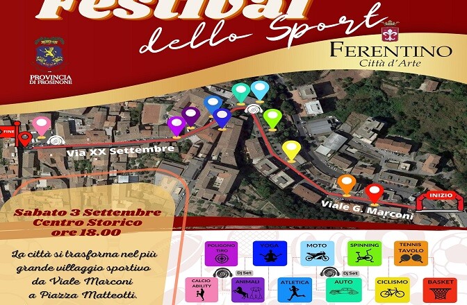 festival dello sport FERENTINO 2022