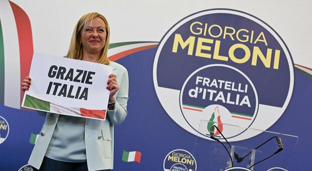 grazie italia meloni