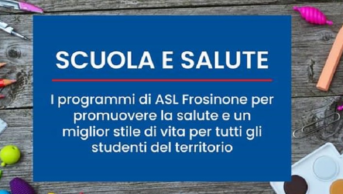 progetto scuola e salute ASL FR