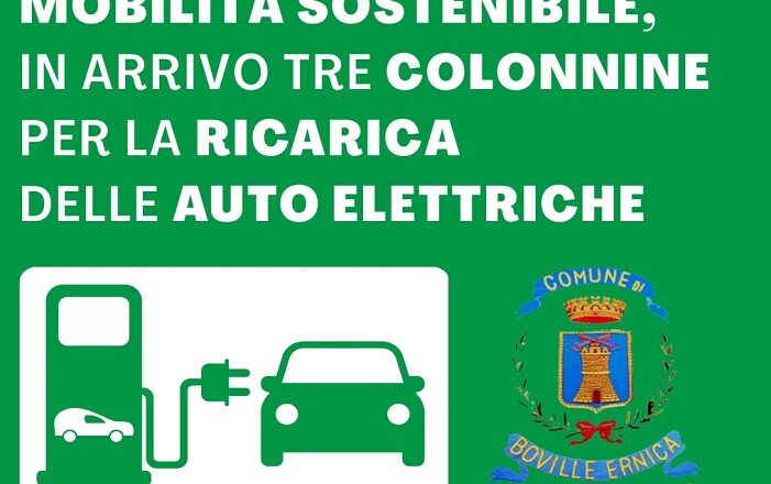 Boville Colonnina ricarica elettrica