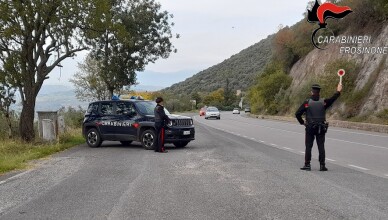 CARABINIERI anagni CONTROLLO SERVIZIO