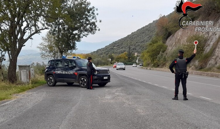 CARABINIERI anagni CONTROLLO SERVIZIO