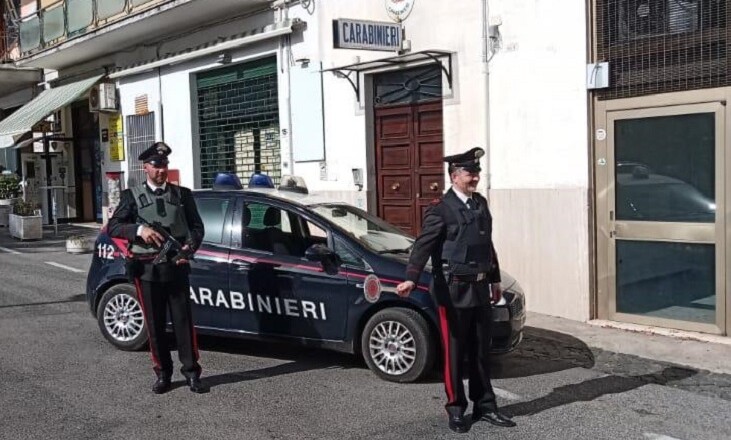 CC caserma carabinieri Guarcino