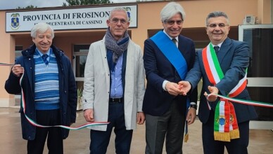 Da sin. Terranova, Ranaldi, Pompeo e Salera
