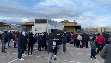 Aushwitz partenza studenti