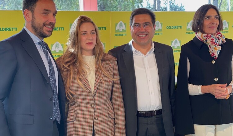 Granieri, Petrucci, D'Amato, Direttore Coldiretti Lazio Sara__ Paraluppi