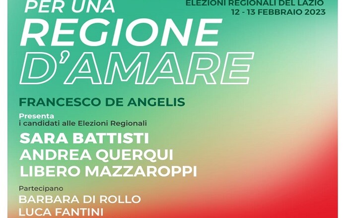 Per una Regione d'amare FR