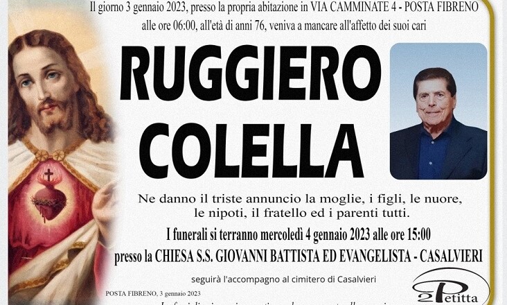 RUGGIERO COLELLA