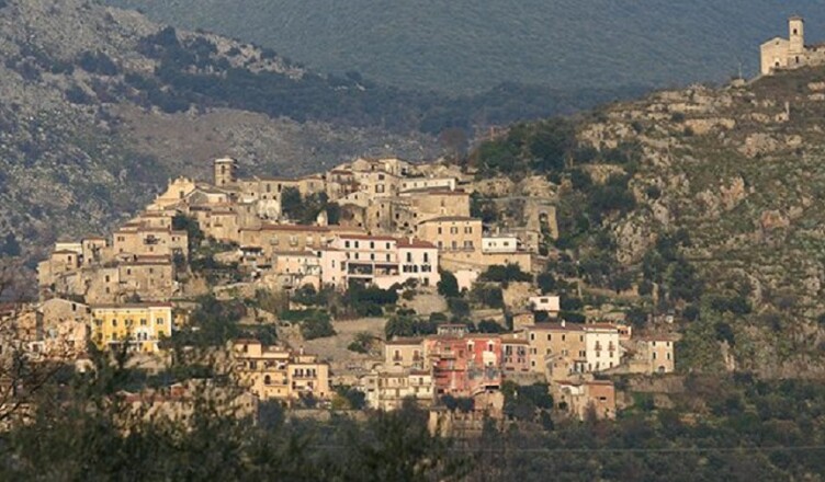 Roccasecca veduta panorama