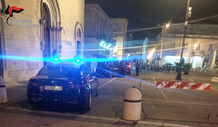 CONTROLLO TERRITORIO CARABINIERI SORA