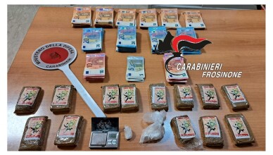 Foto sequestro CC Frosinone