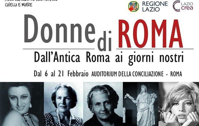 collage Donne di Roma