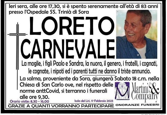 loreto carnevale