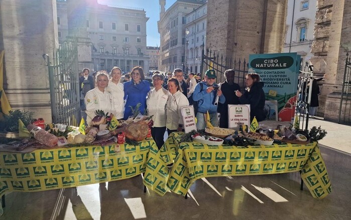 COLDIRETTI, AGRICOLTORI IN PIAZZA, NO CIBO SINTETICO